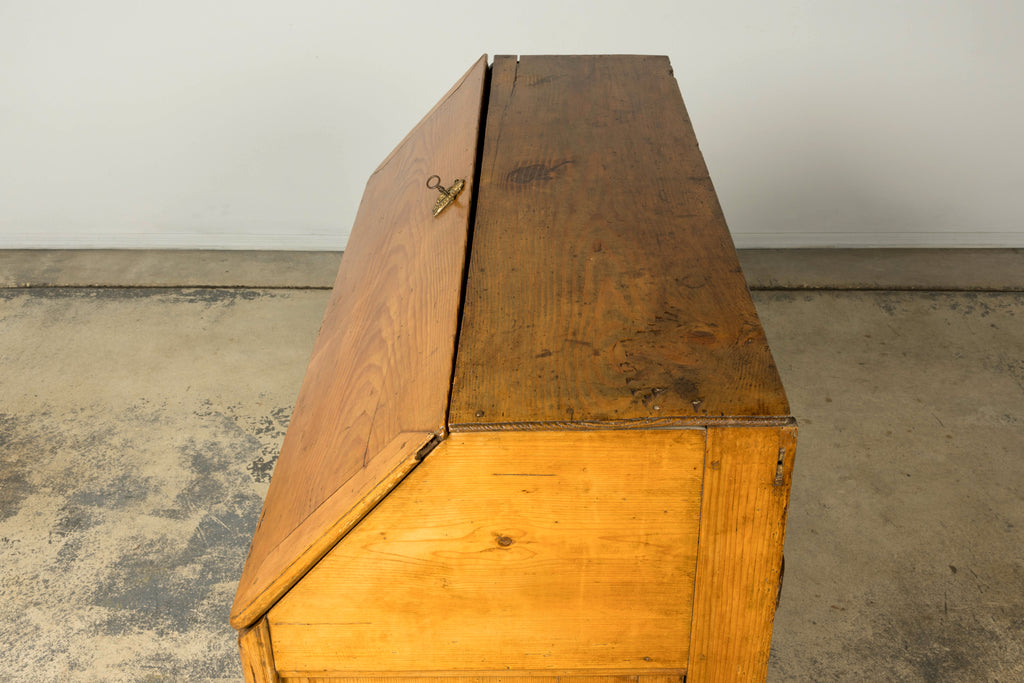 Early 19th Century French Provincial Pine Secretary