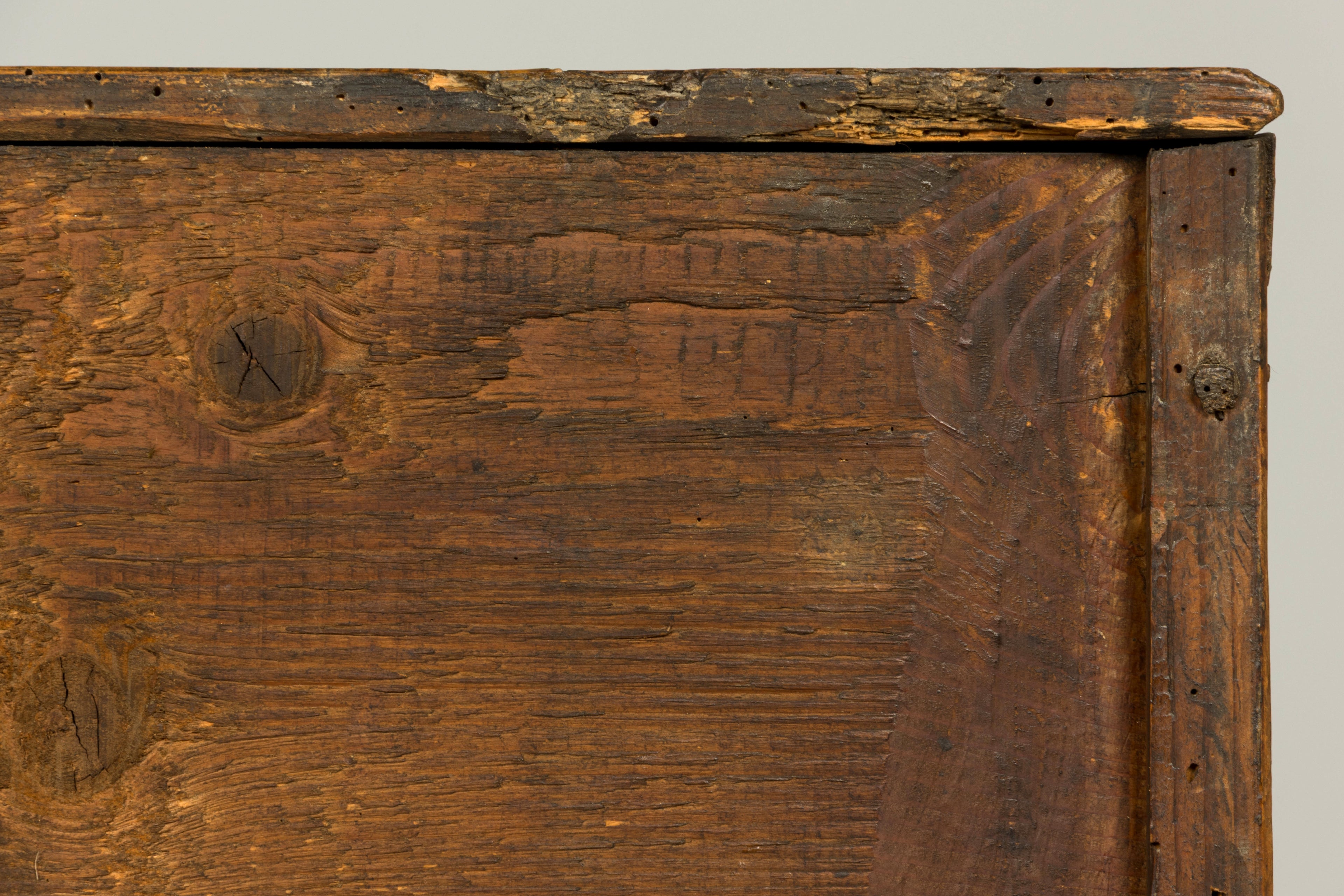 Early 19th Century French Provincial Pine Secretary