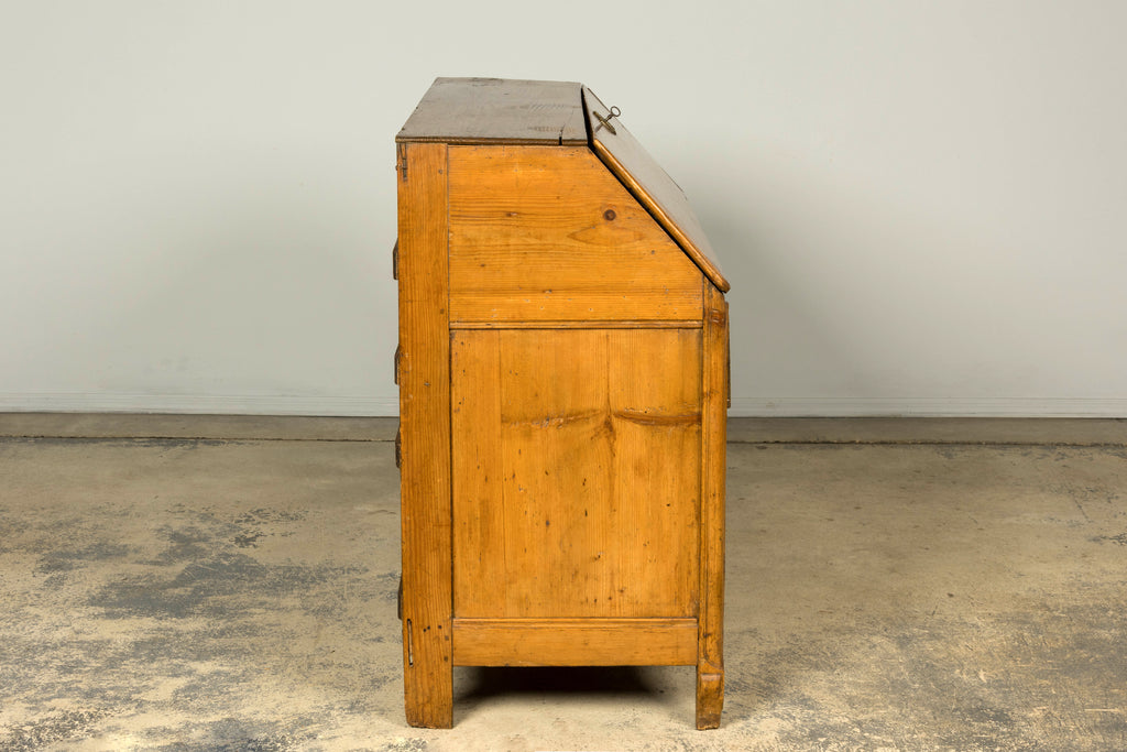 Early 19th Century French Provincial Pine Secretary