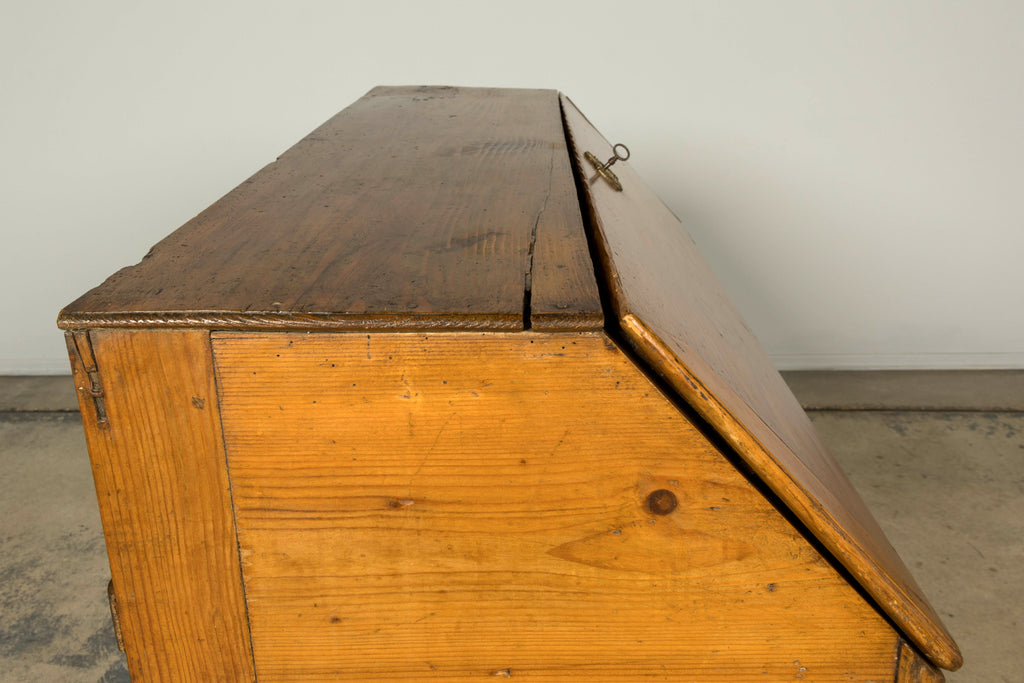 Early 19th Century French Provincial Pine Secretary