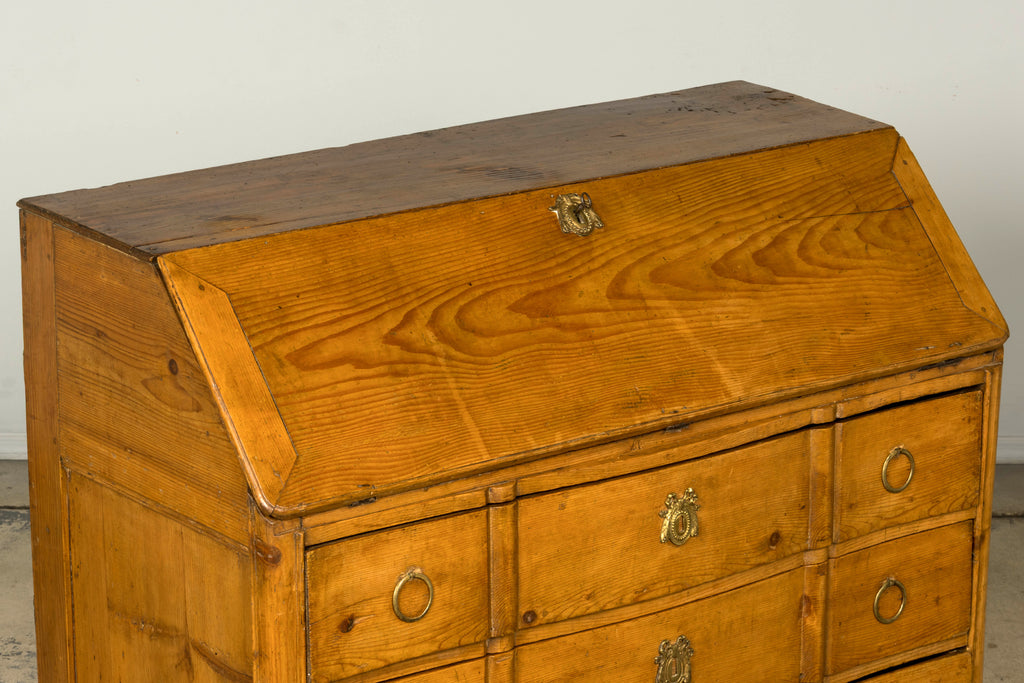 Early 19th Century French Provincial Pine Secretary