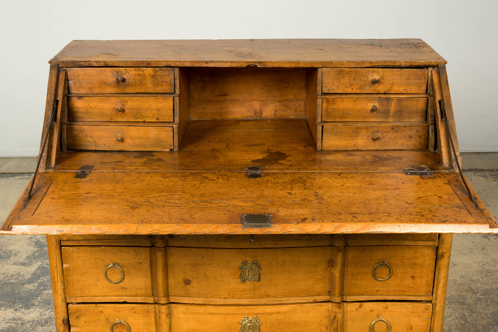 Early 19th Century French Provincial Pine Secretary