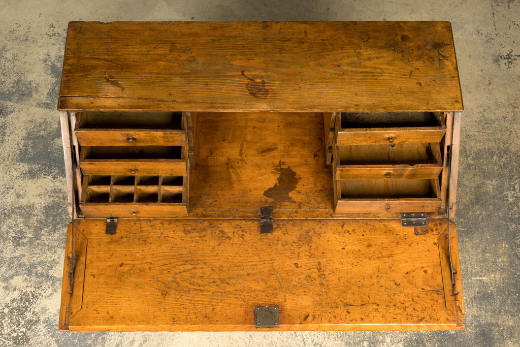 Early 19th Century French Provincial Pine Secretary
