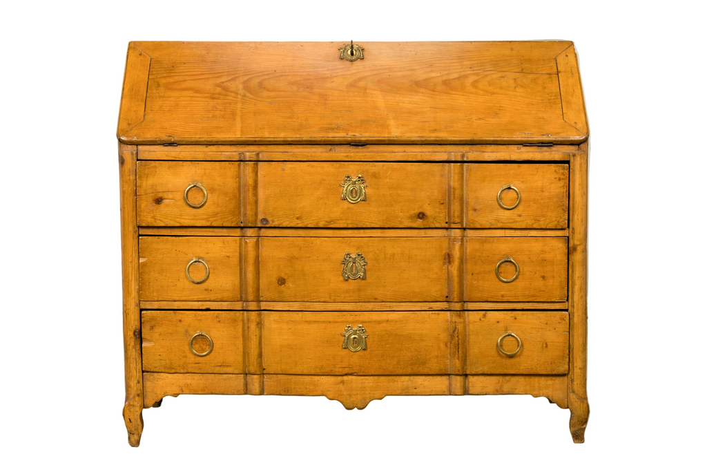 Early 19th Century French Provincial Pine Secretary