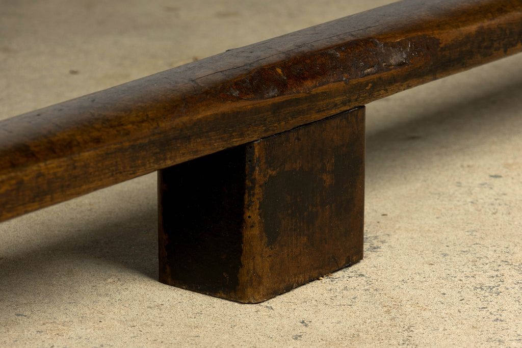 Early 19th Century French Provincial Walnut Farmhouse Refectory Table