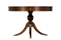 Early 20th Century English Regency Revival Leather Top Center Table