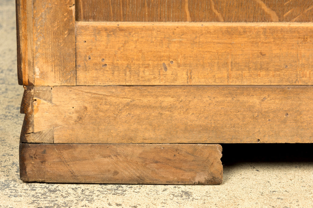 French Art Deco Geometric Walnut Commode by Mercier Frères, Paris, circa 1930