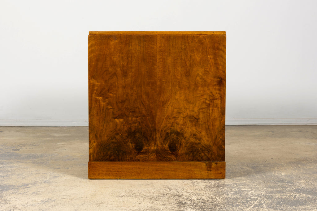 French Art Deco Walnut Writing Desk, Paris, Circa 1930