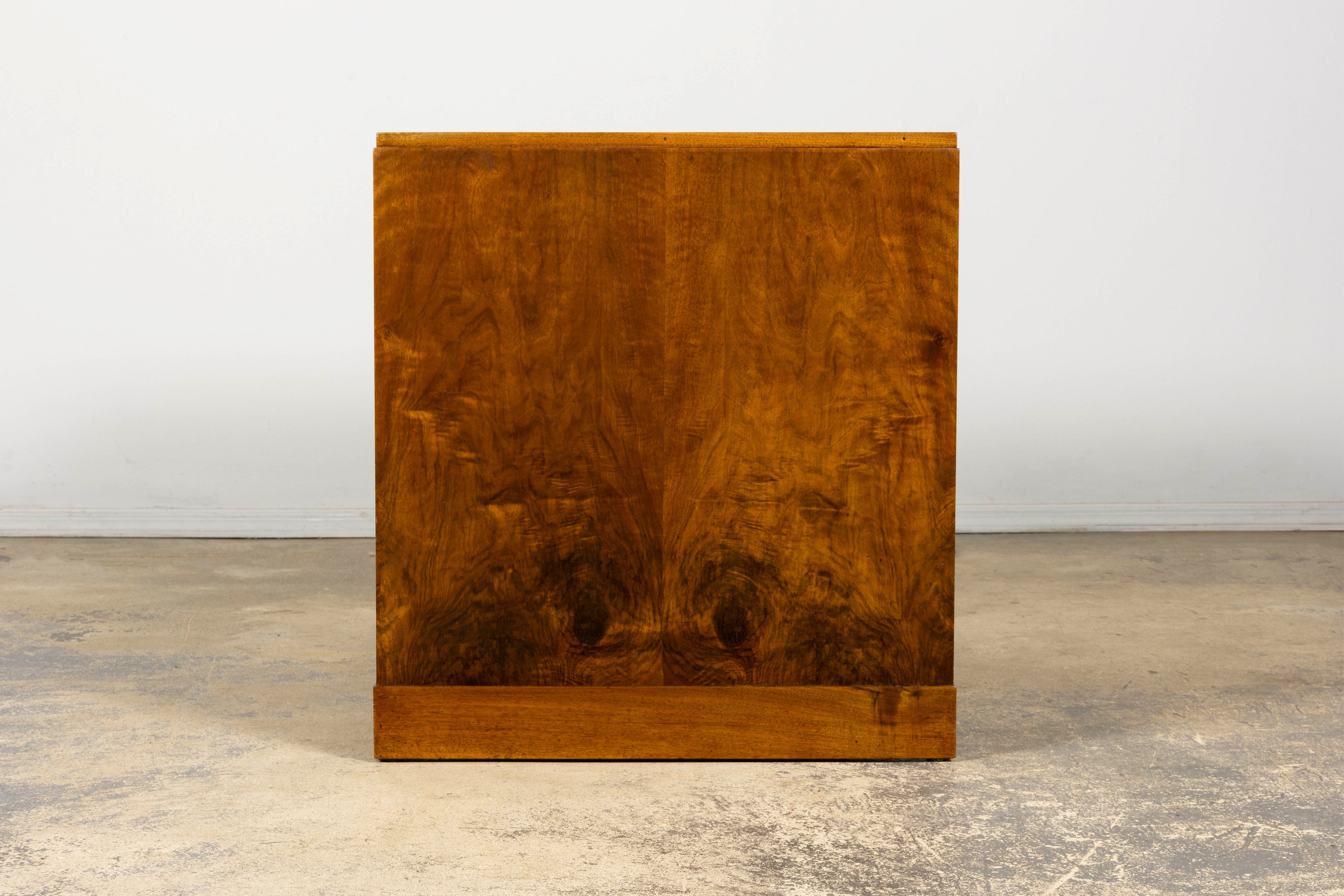 French Art Deco Walnut Writing Desk, Paris, Circa 1930