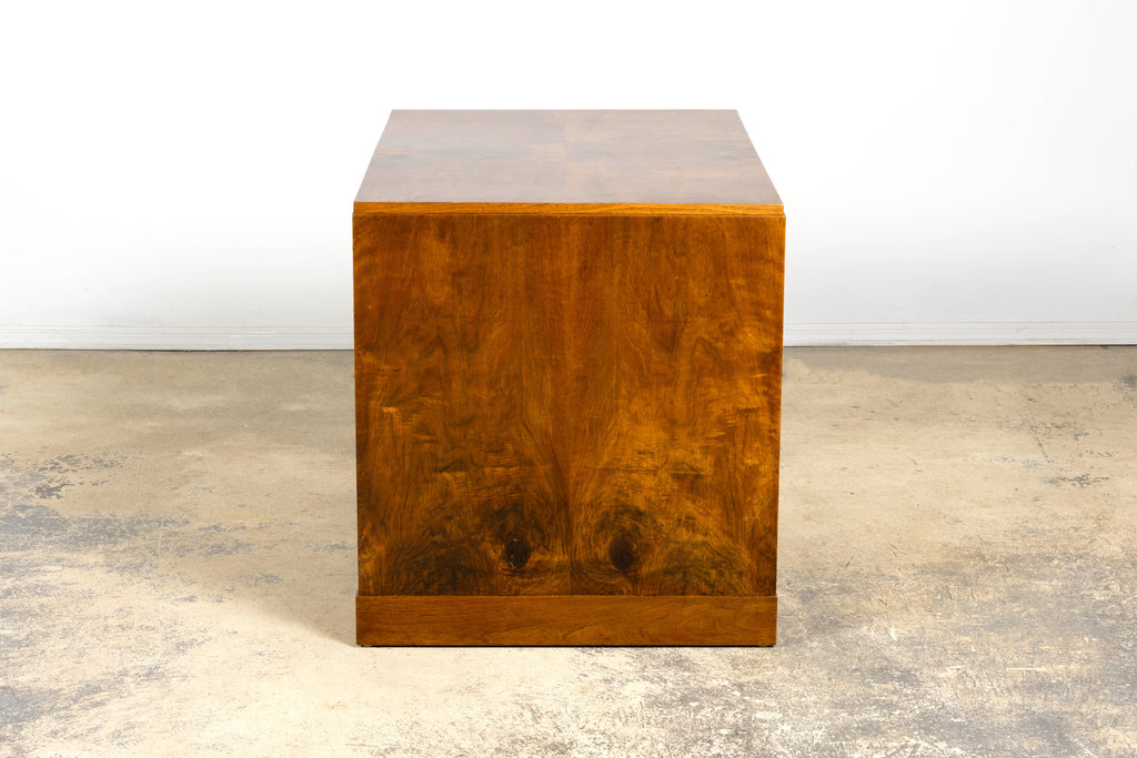 French Art Deco Walnut Writing Desk, Paris, Circa 1930