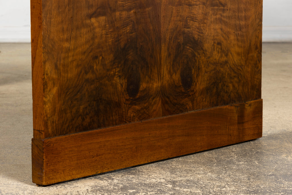 French Art Deco Walnut Writing Desk, Paris, Circa 1930