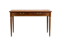 French Louis XVI Style Mahogany Leather Top Writing Desk