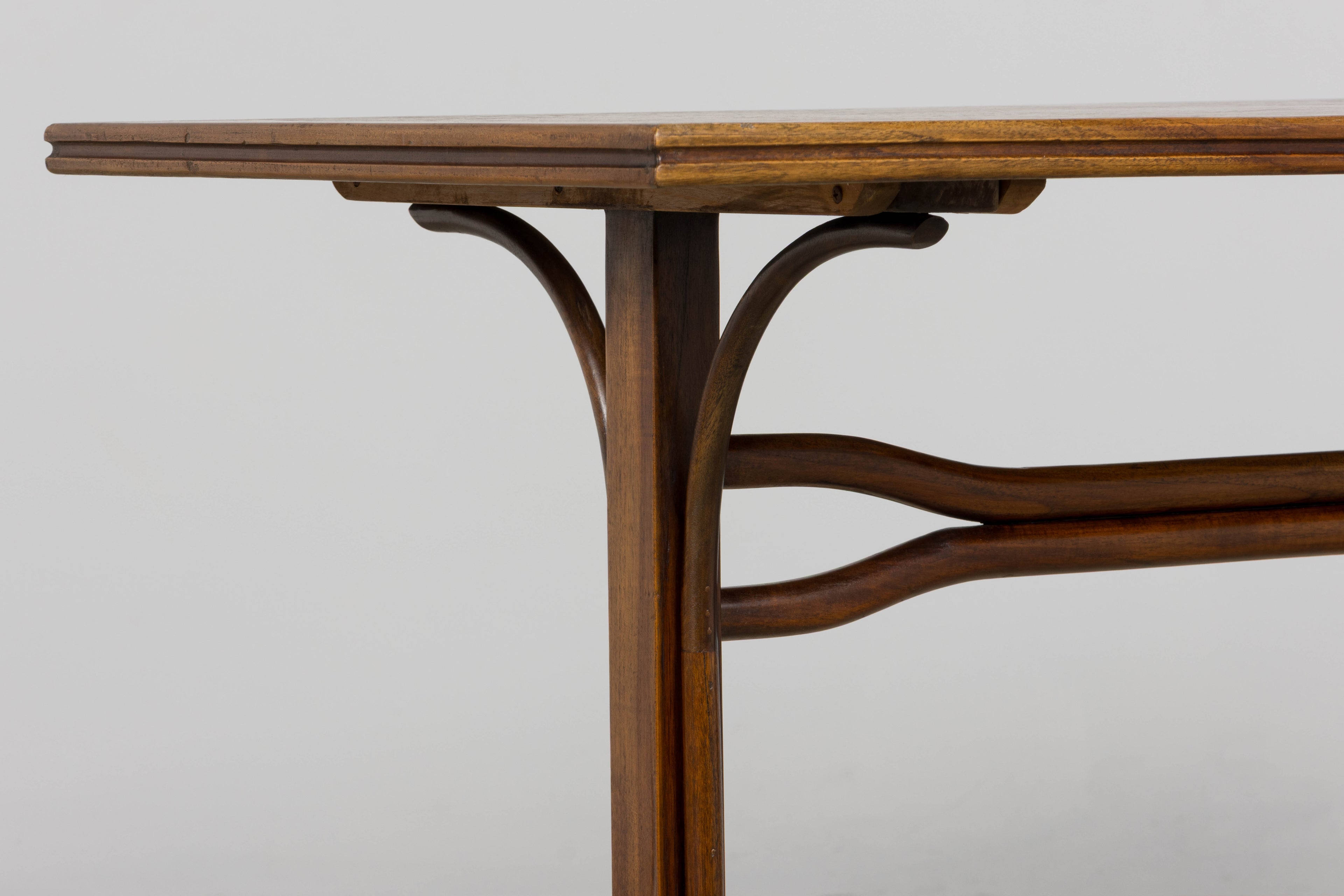 French Thonet Style Bentwood Bistro Table
