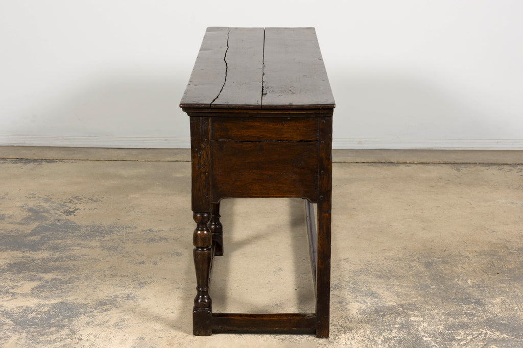 Late 18th Century English Oak Dresser Base or Server