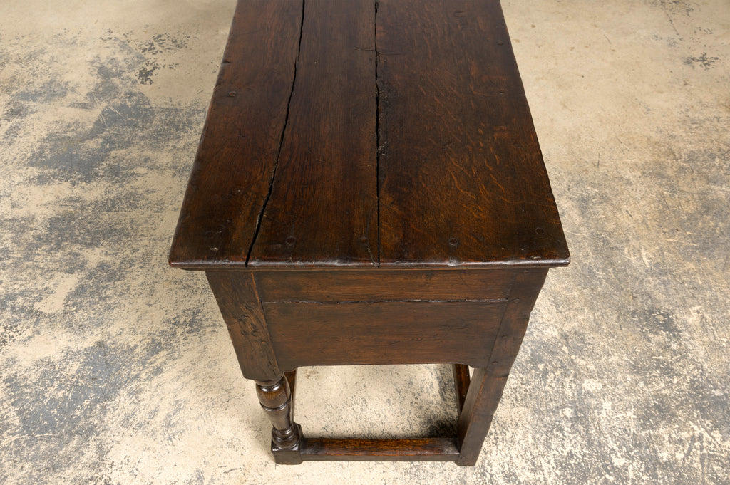 Late 18th Century English Oak Dresser Base or Server