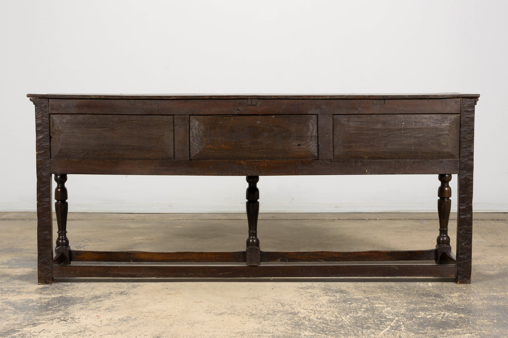 Late 18th Century English Oak Dresser Base or Server