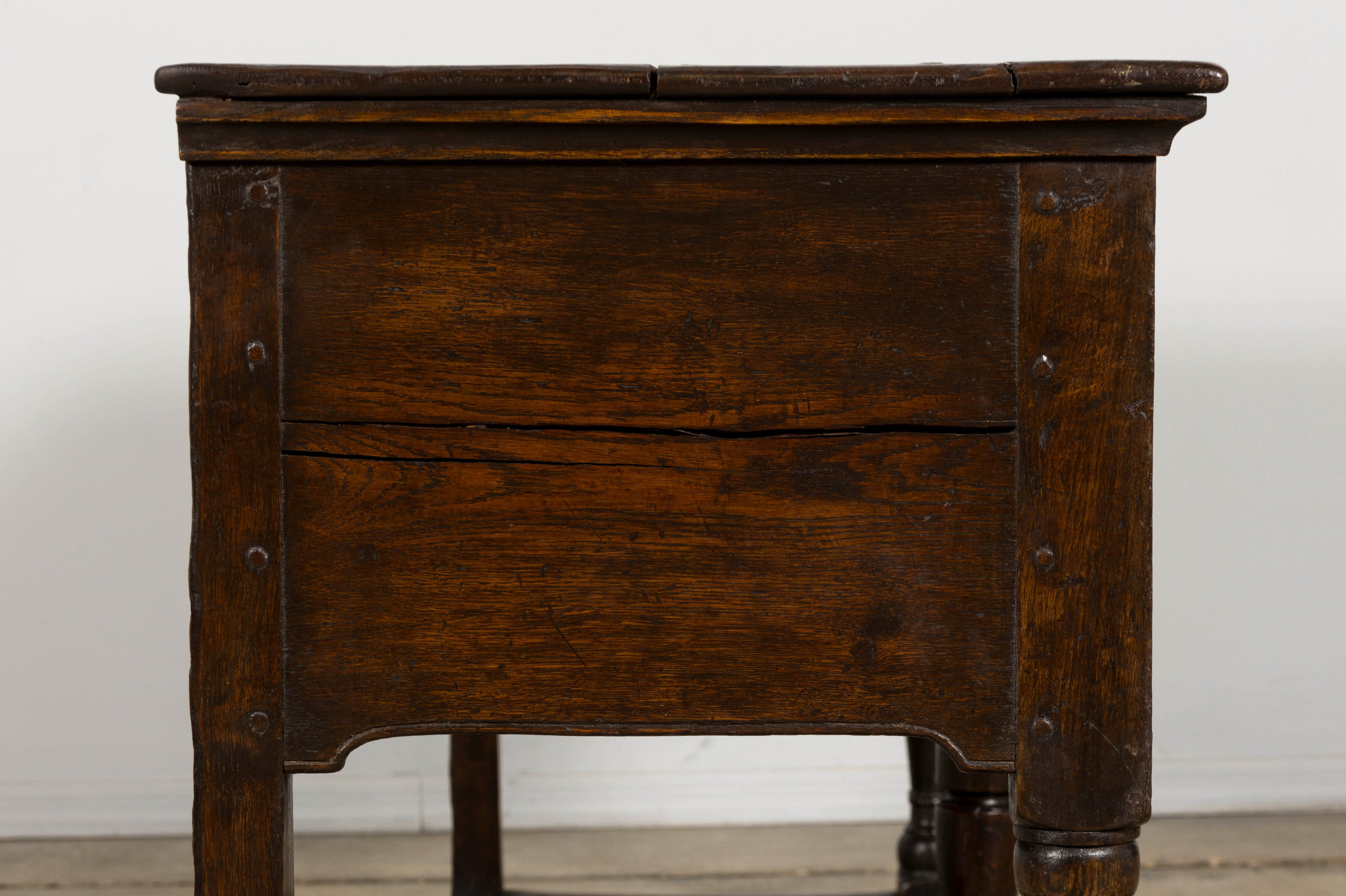 Late 18th Century English Oak Dresser Base or Server