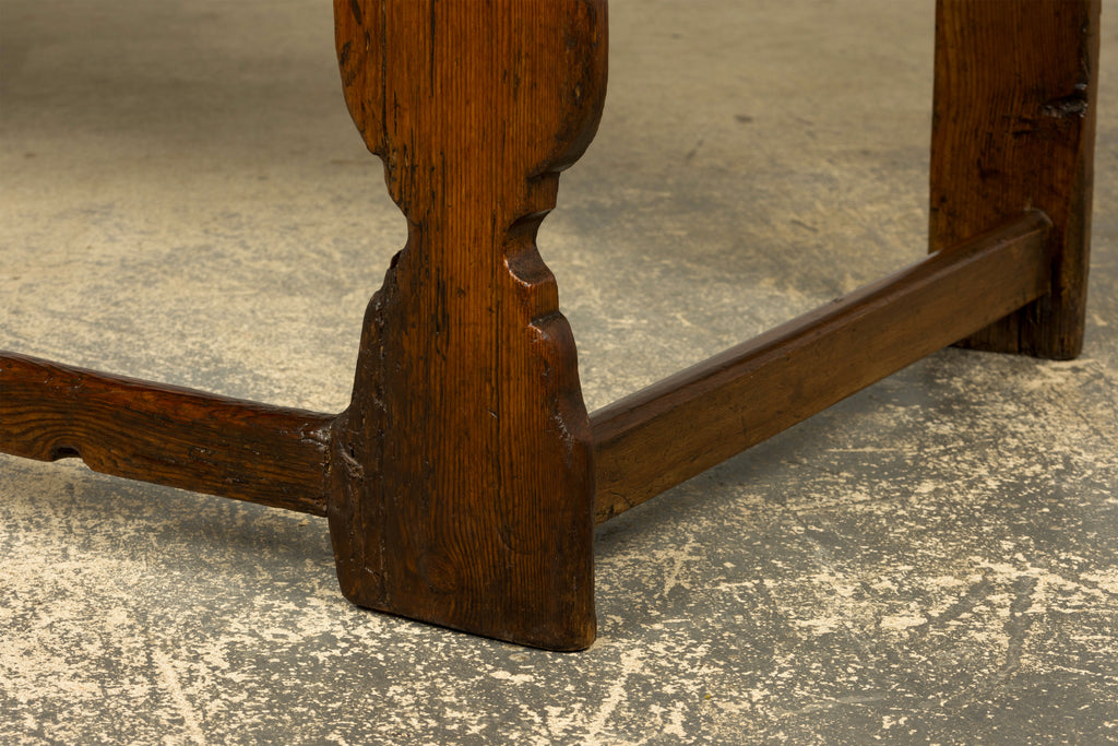 Late 18th Century English Pine Dresser Base or Server with Three Drawers
