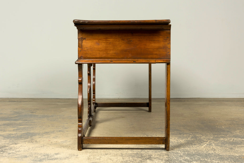 Late 18th Century English Pine Dresser Base or Server with Three Drawers