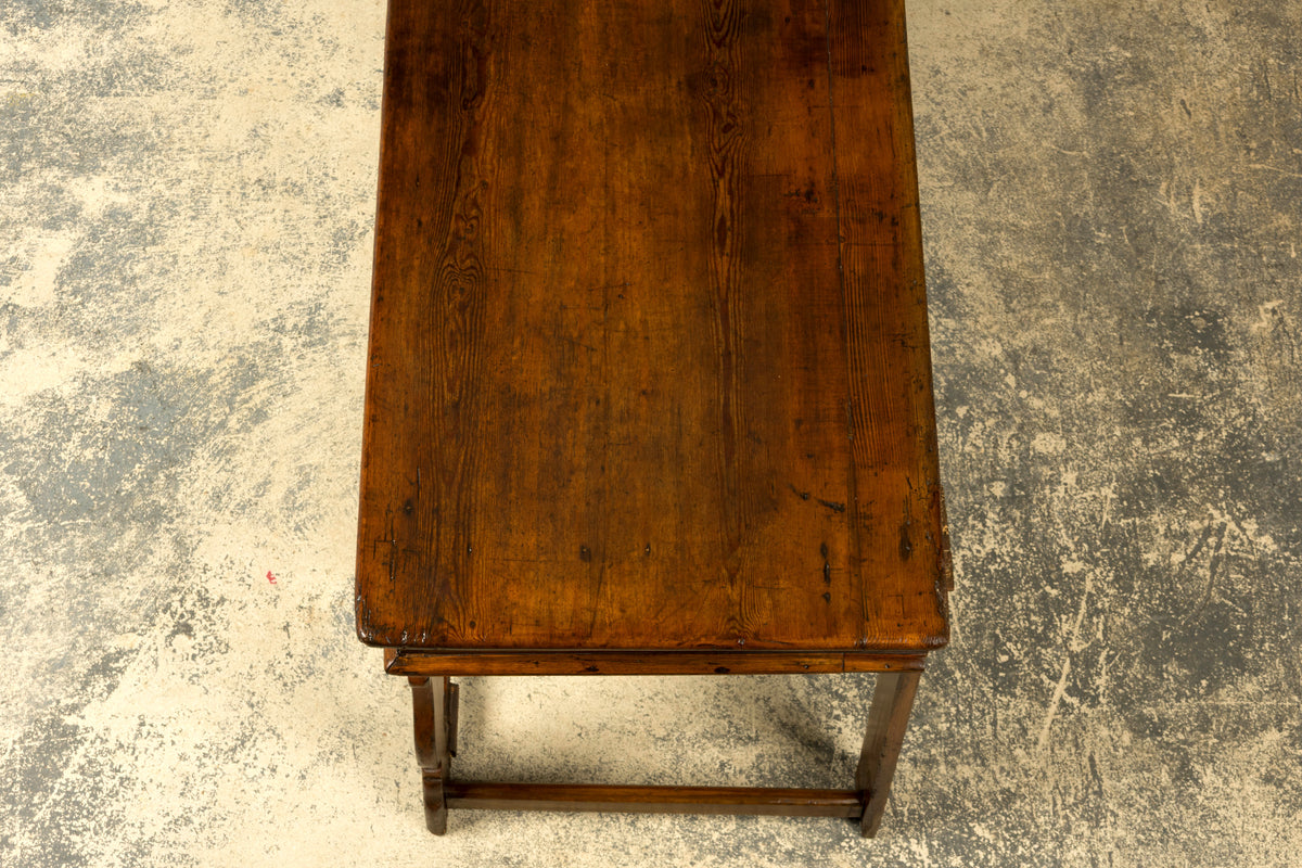 Late 18th Century English Pine Dresser Base or Server with Three Drawers