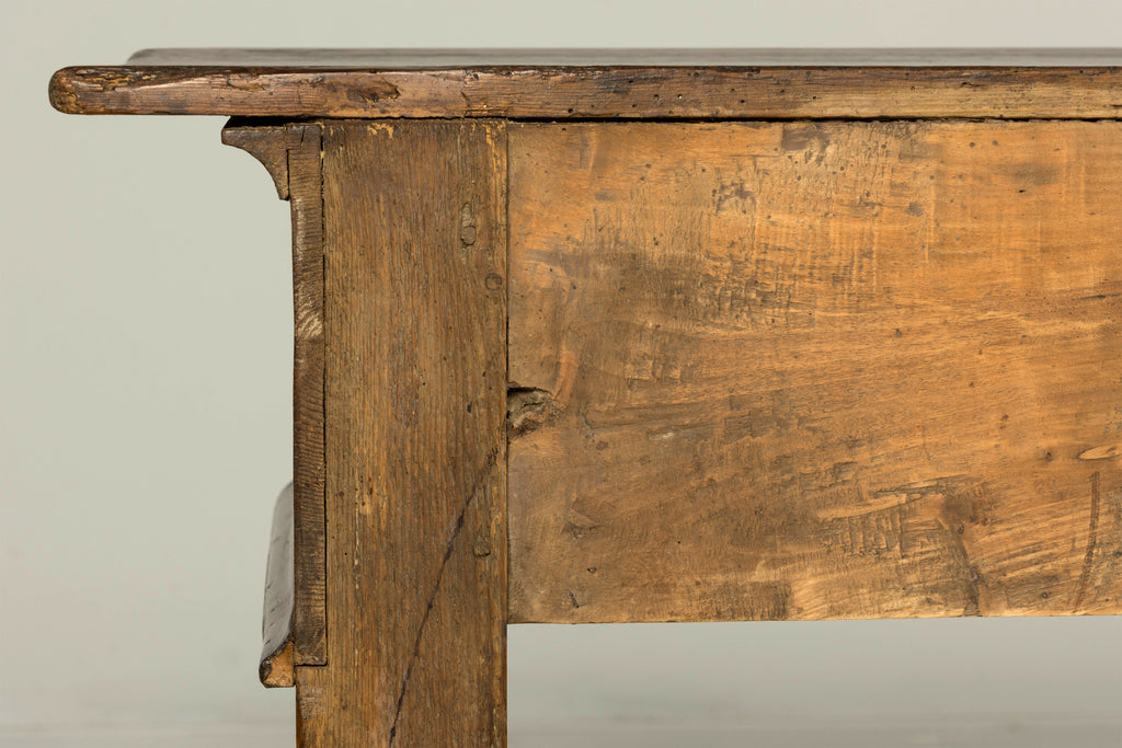 Late 18th Century English Pine Dresser Base or Server with Three Drawers