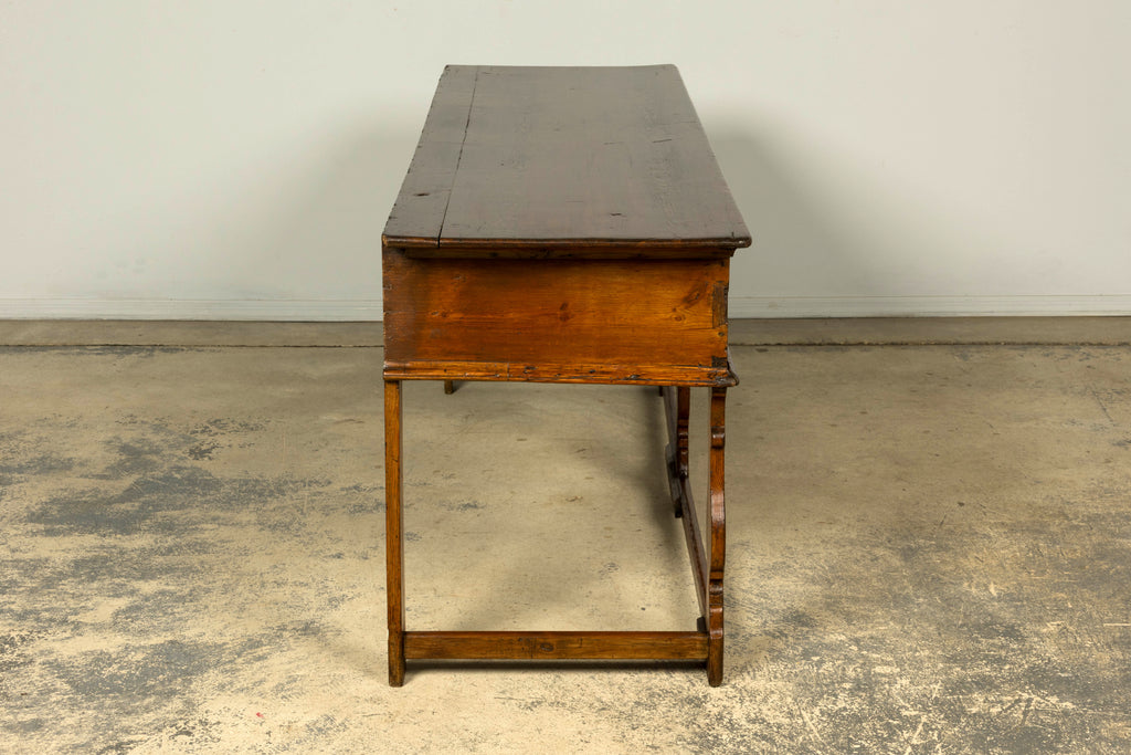 Late 18th Century English Pine Dresser Base or Server with Three Drawers