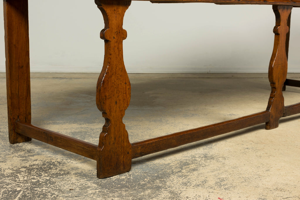 Late 18th Century English Pine Dresser Base or Server with Three Drawers