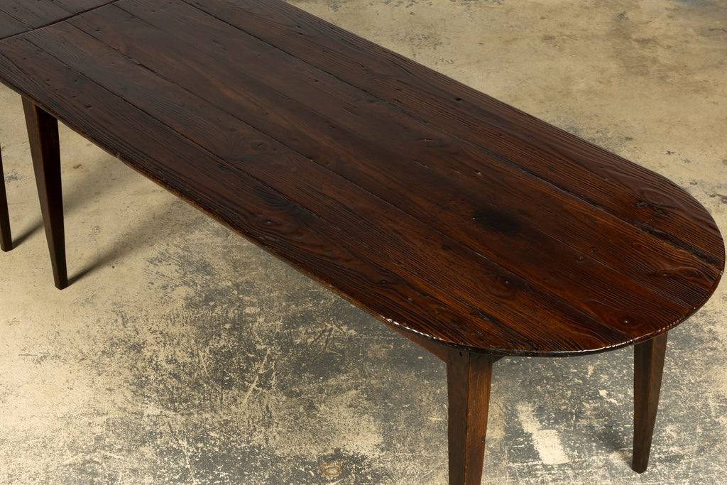 Late 18th Century French Provincial Oak Communal Dining Table