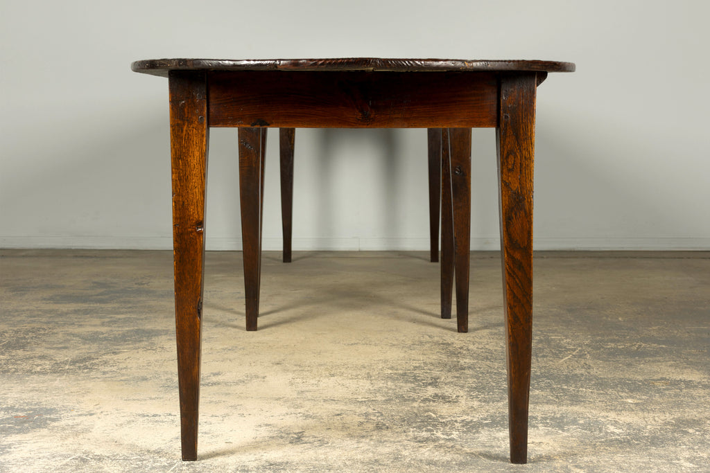 Late 18th Century French Provincial Oak Communal Dining Table
