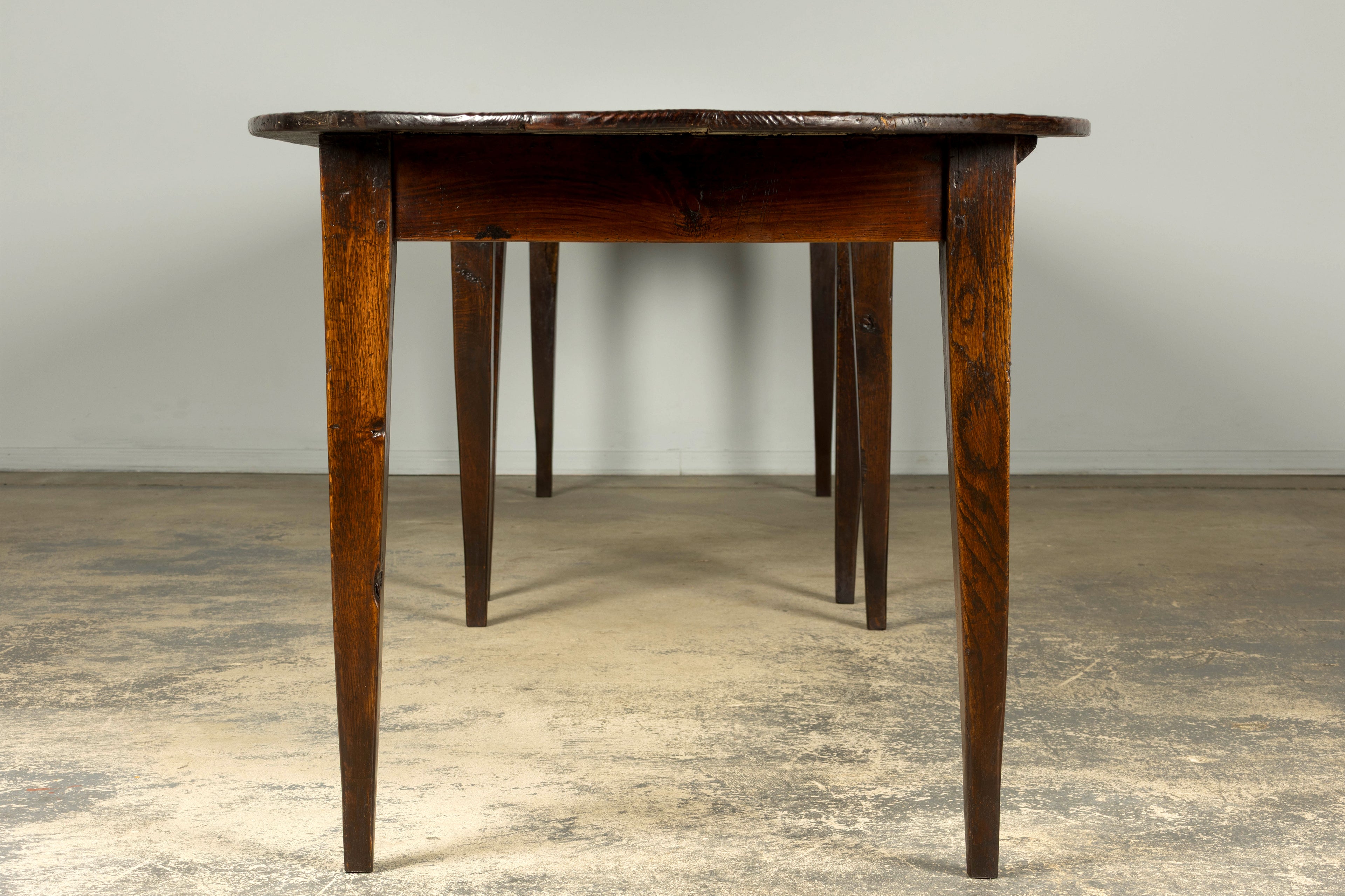 Late 18th Century French Provincial Oak Communal Dining Table