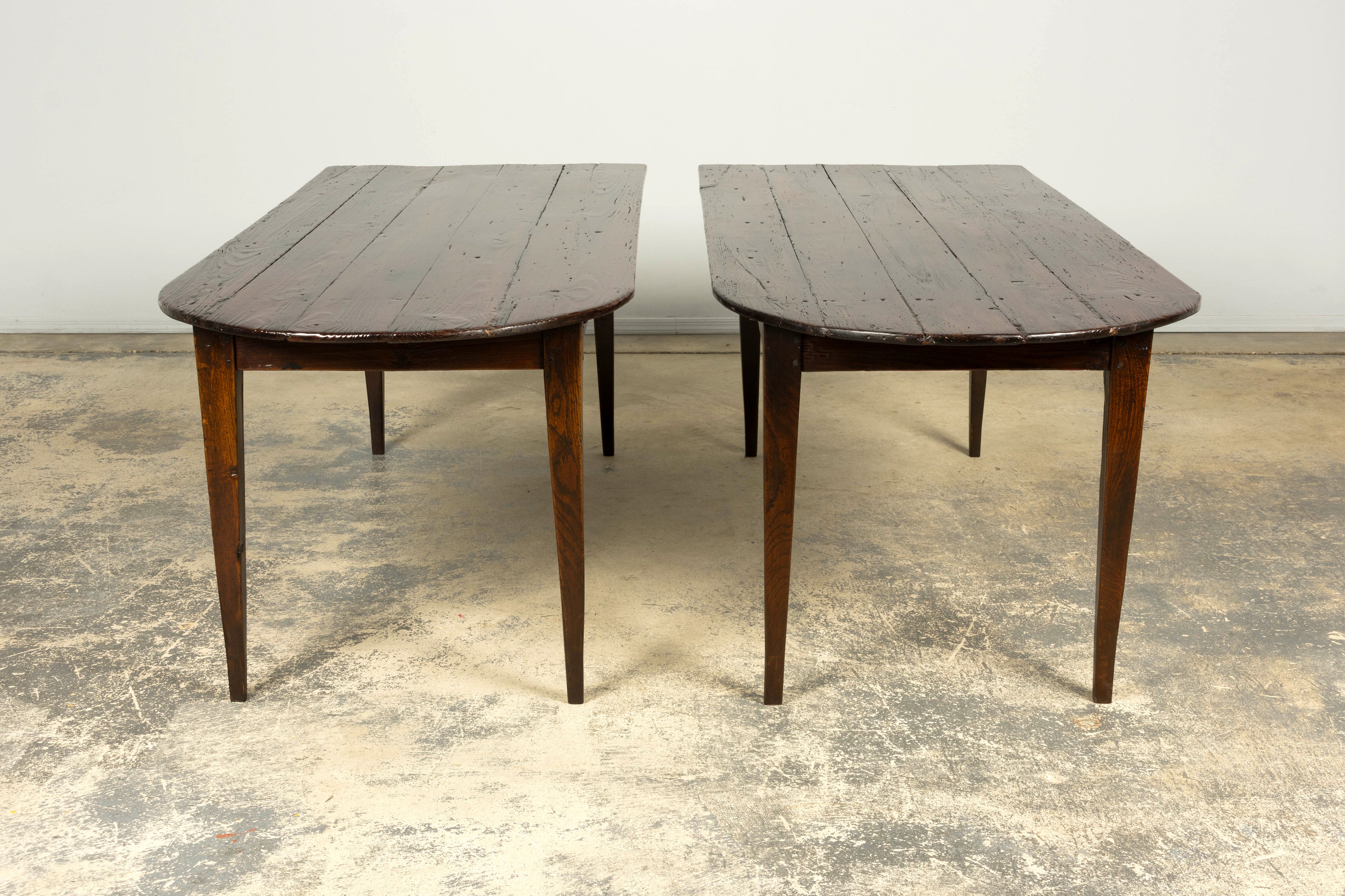 Late 18th Century French Provincial Oak Communal Dining Table