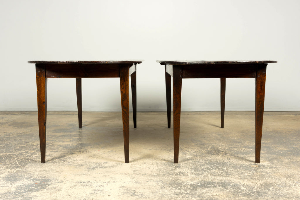 Late 18th Century French Provincial Oak Communal Dining Table