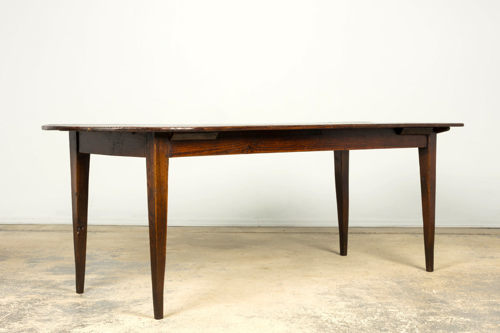Late 18th Century French Provincial Oak Communal Dining Table