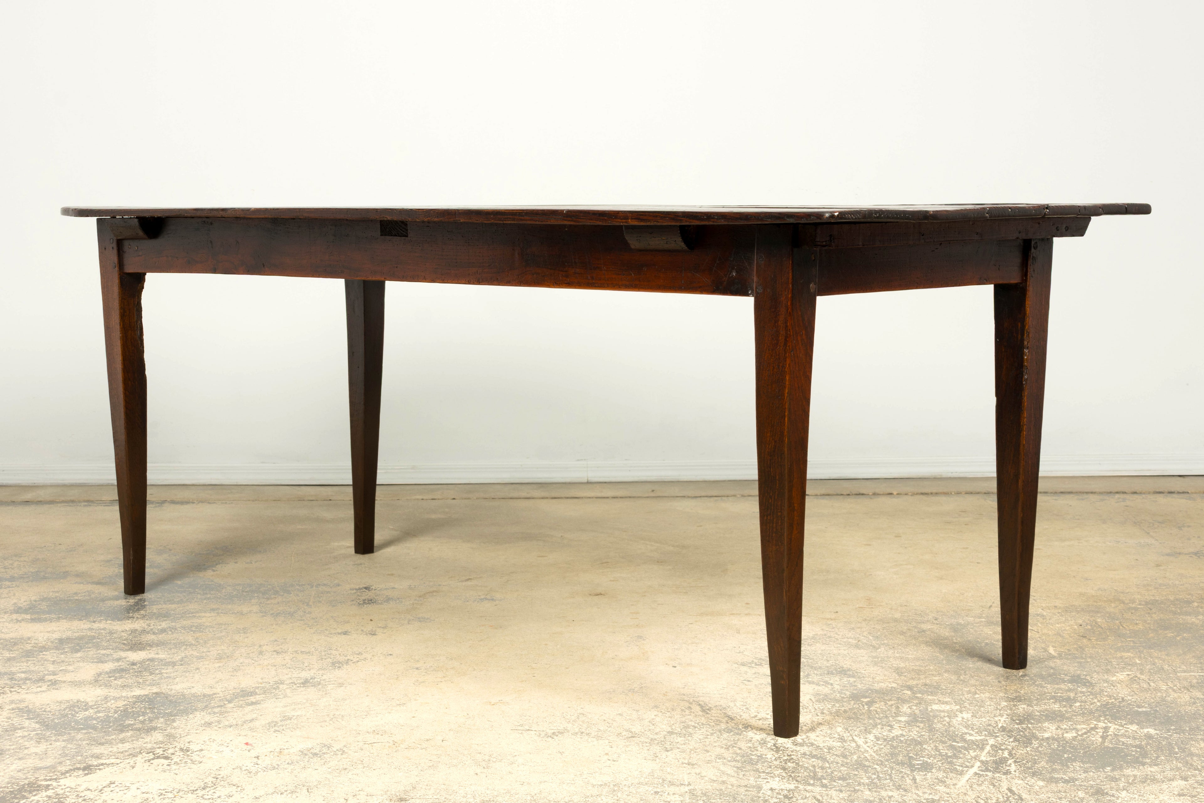 Late 18th Century French Provincial Oak Communal Dining Table