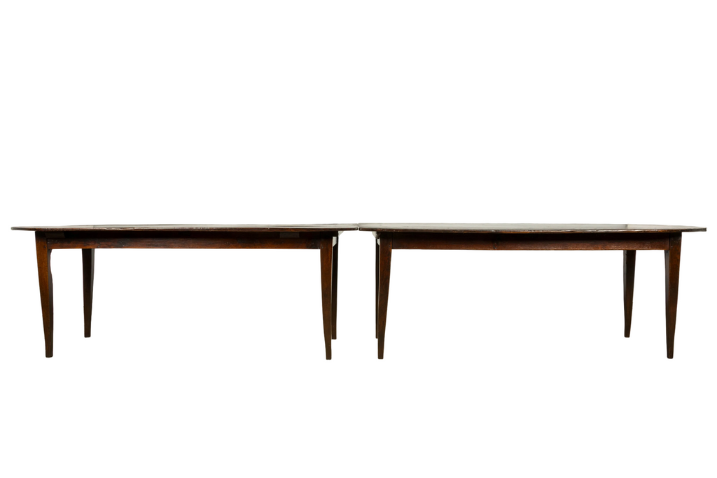 Late 18th Century French Provincial Oak Communal Dining Table
