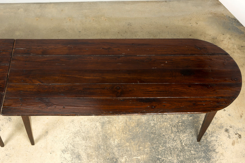 Late 18th Century French Provincial Oak Communal Dining Table
