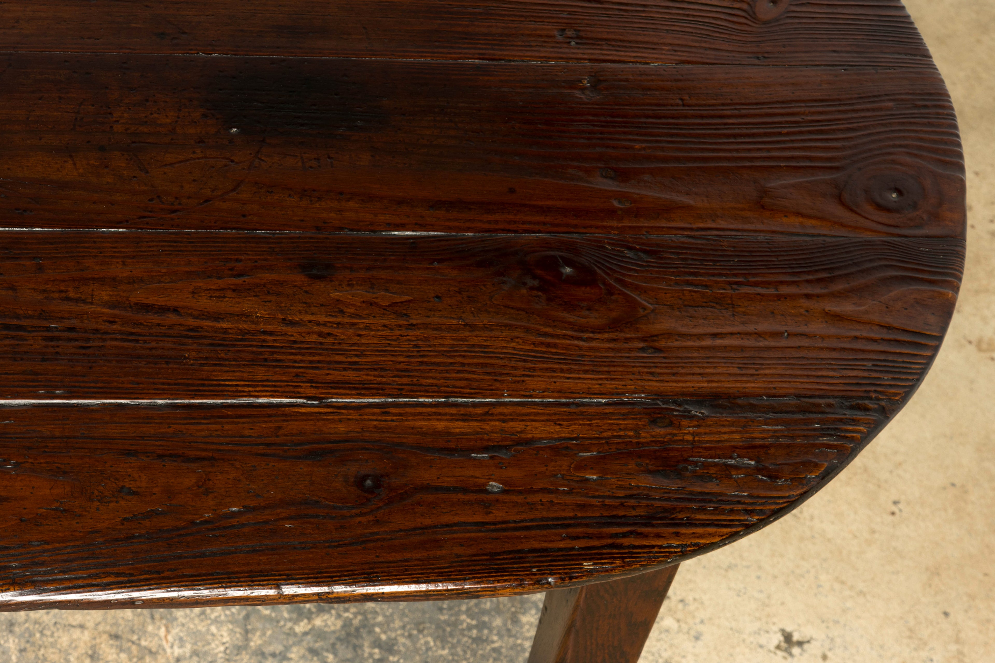 Late 18th Century French Provincial Oak Communal Dining Table