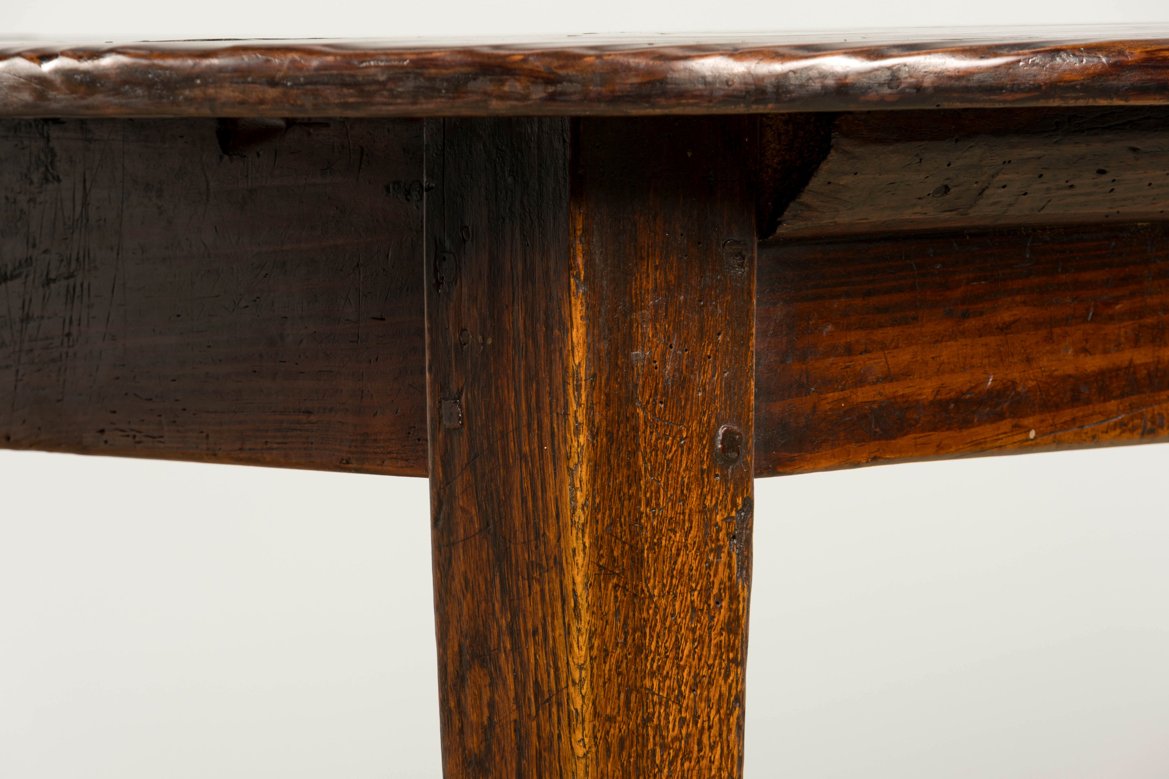 Late 18th Century French Provincial Oak Communal Dining Table