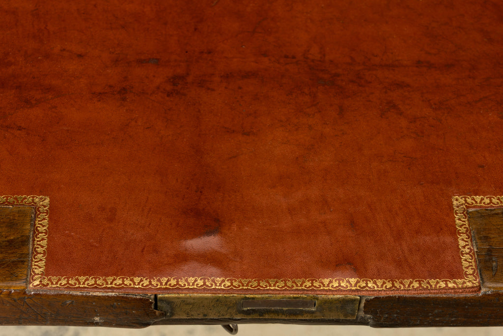 Late 18th Century French Louis XVI Walnut Secretary Desk with Marble Top