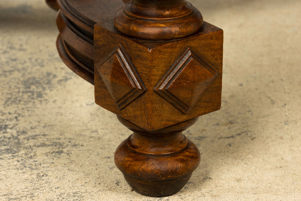 Late 19th Century French Louis XIII Style Walnut Writing Table