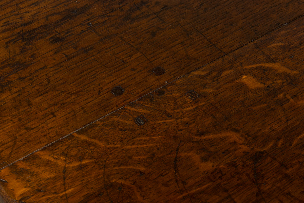 Late 19th Century French Louis XIV Style Oak Dining Table