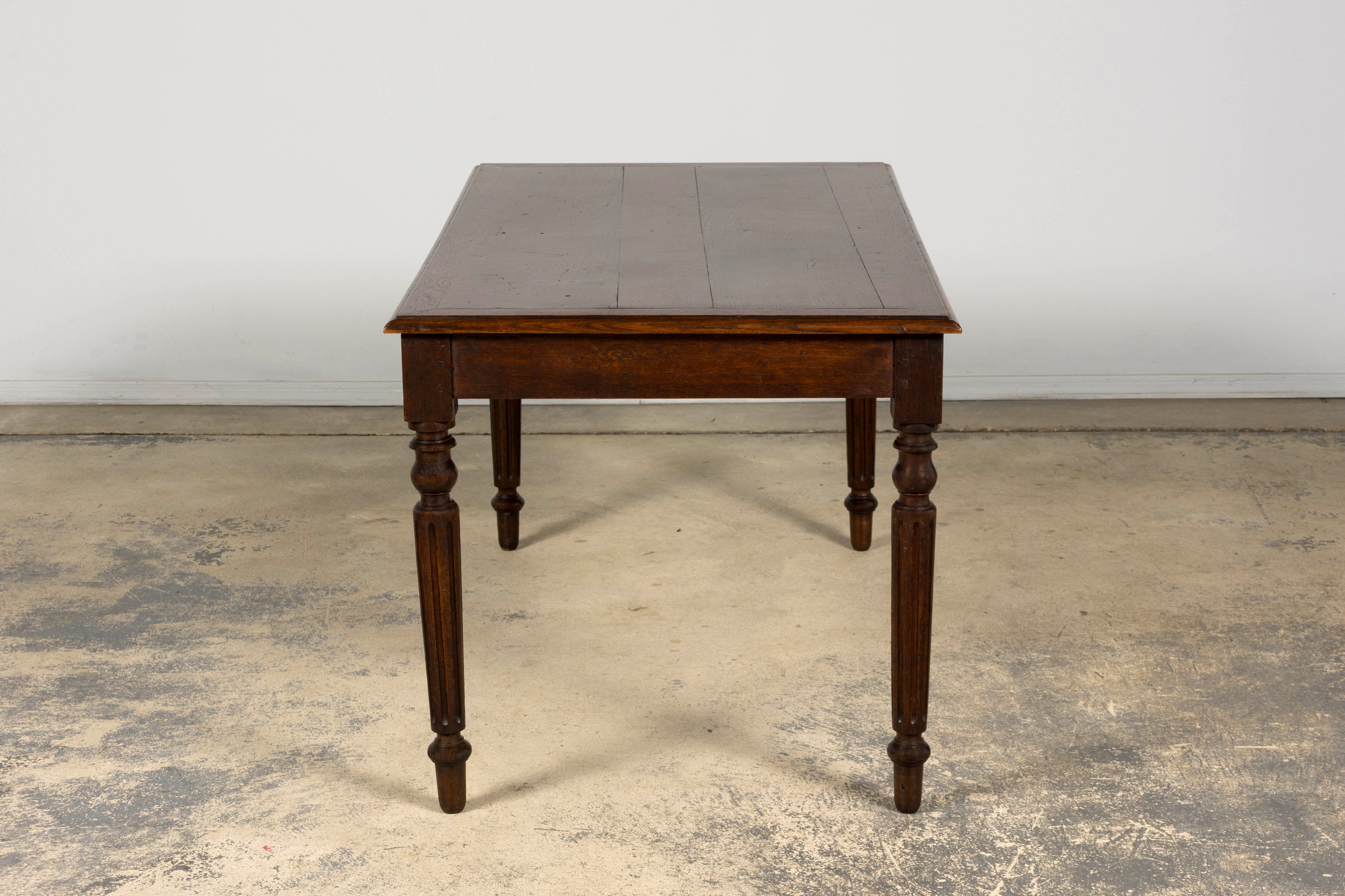 Late 19th Century French Louis XVI Style Oak Writing Table
