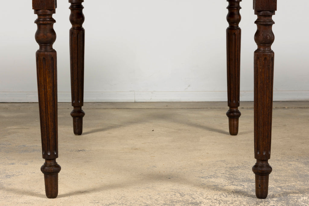 Late 19th Century French Louis XVI Style Oak Writing Table