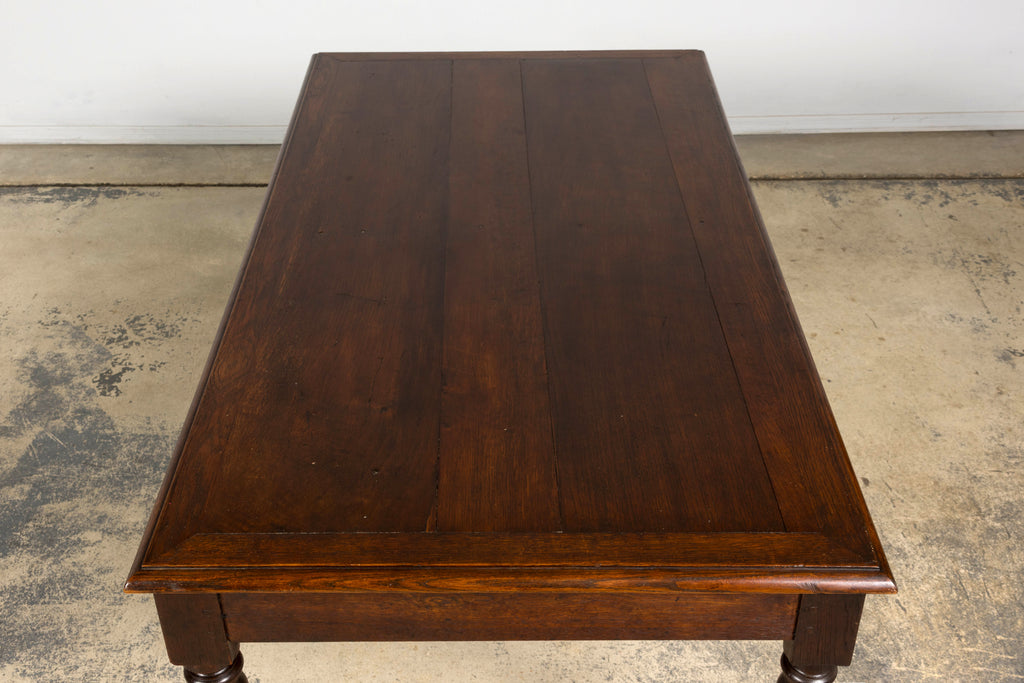 Late 19th Century French Louis XVI Style Oak Writing Table