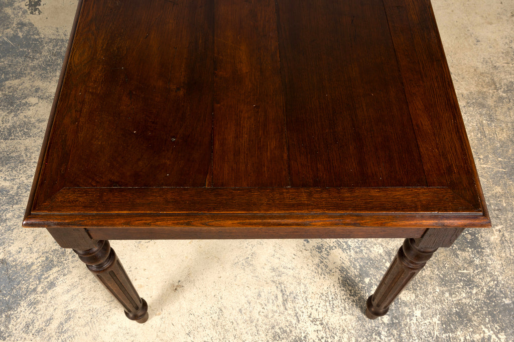 Late 19th Century French Louis XVI Style Oak Writing Table
