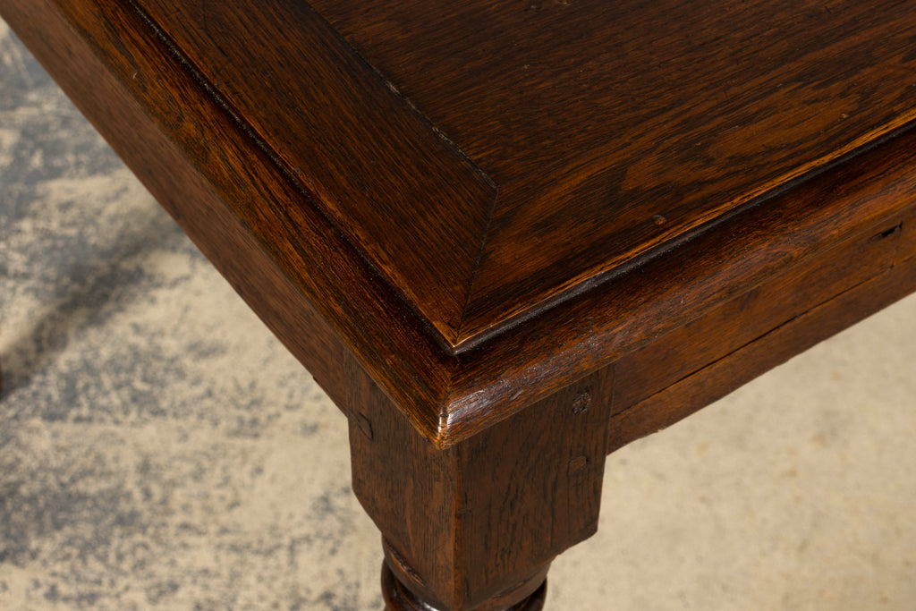 Late 19th Century French Louis XVI Style Oak Writing Table