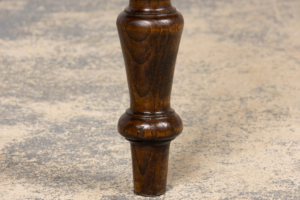 Mid-19th Century French Provincial Louis Philippe Style Oak Writing Table