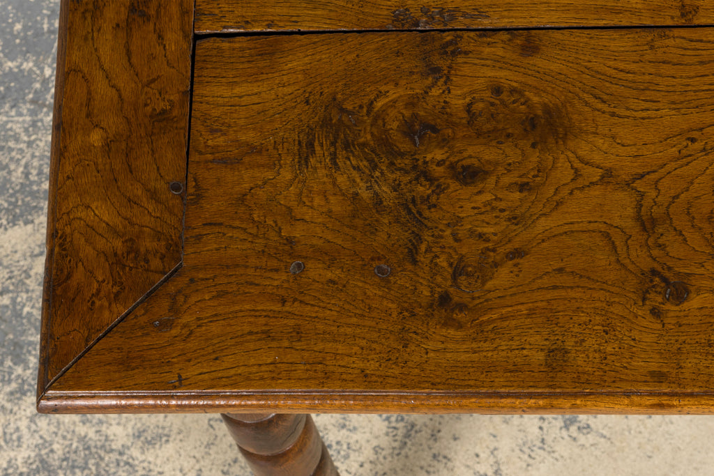 Late 19th Century French Provincial Oak Farm Table