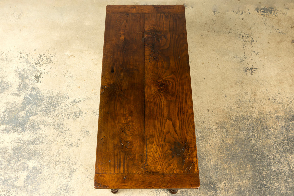 Late 19th Century French Provincial Oak Farmhouse Table
