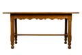 Late 19th Century French Provincial Oak Farmhouse Table